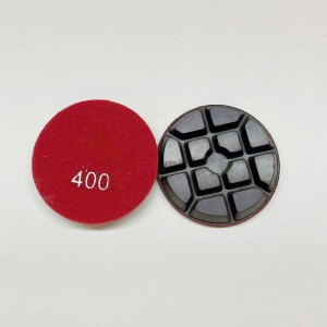 Бетонна смола шлифовъчна диска 400#/concrete смола с подложка#/diamond смола шлифовъчен диск